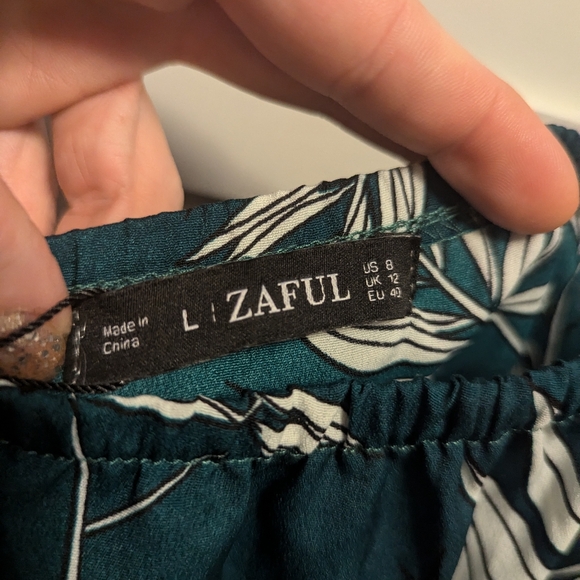 Zaful Large NWT Tropical Romper - Picture 4 of 5